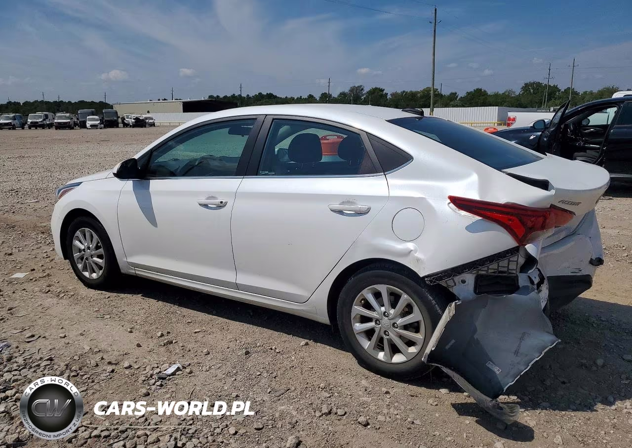 2022 Hyundai Accent Sel VIN:3KPC24A69NE154285 - 2