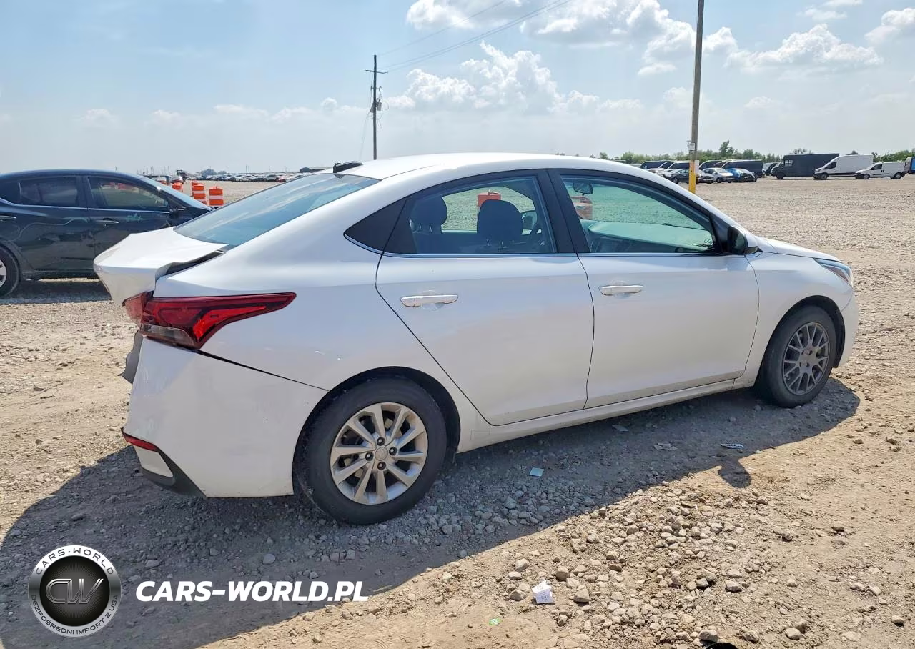 2022 Hyundai Accent Sel VIN:3KPC24A69NE154285 - 3