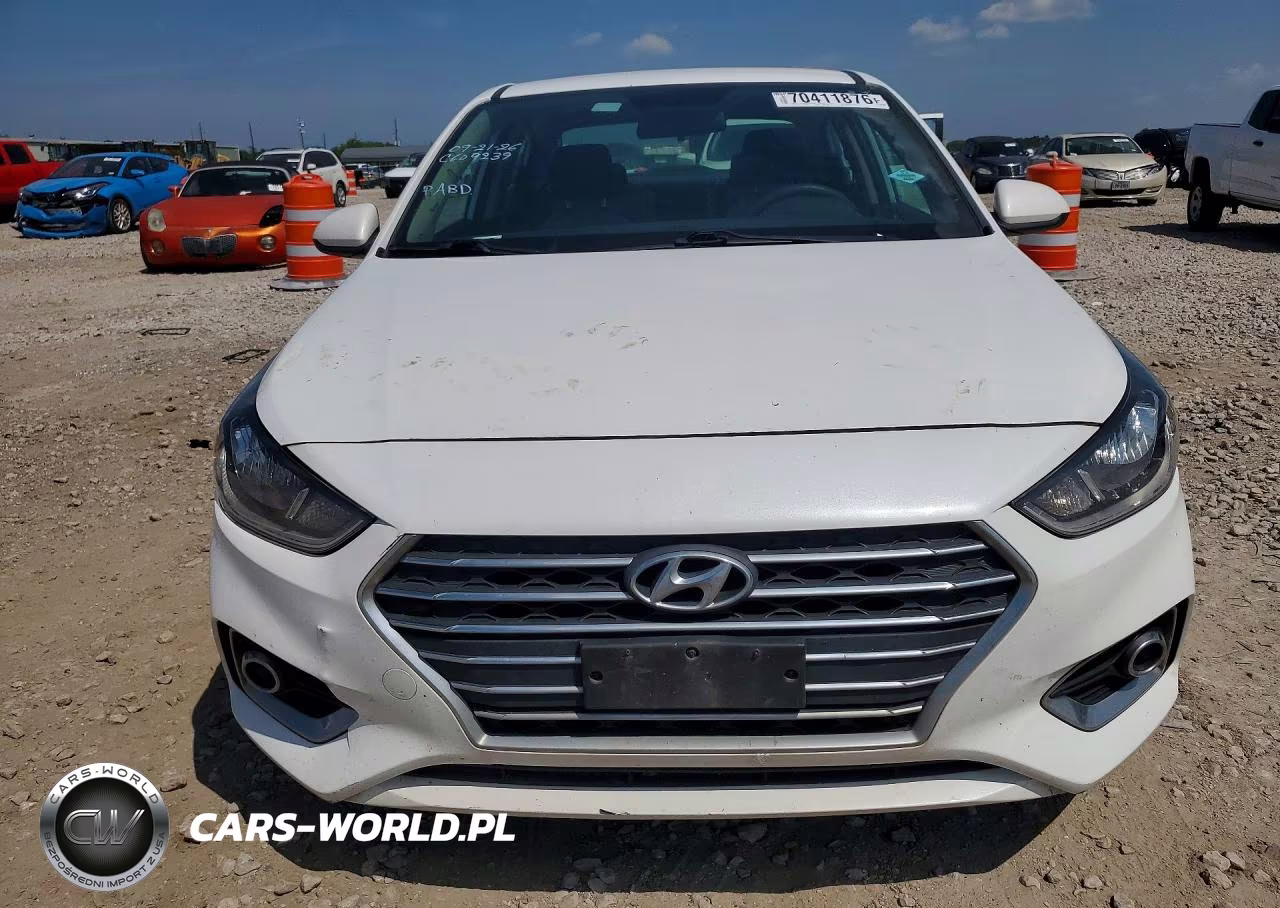 2022 Hyundai Accent Sel VIN:3KPC24A69NE154285 - 5