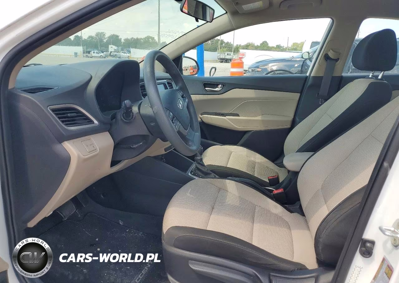 2022 Hyundai Accent Sel VIN:3KPC24A69NE154285 - 7