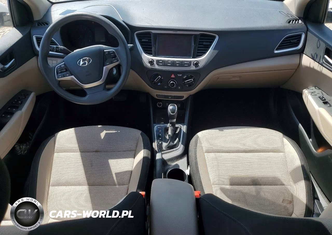 2022 Hyundai Accent Sel VIN:3KPC24A69NE154285 - 8