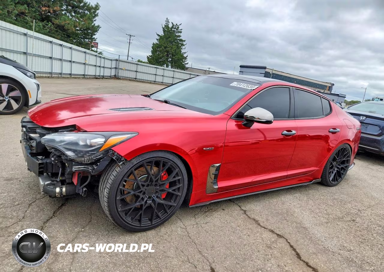 2018 Kia Stinger Gt2 VIN:KNAE55LC5J6010917 - 1