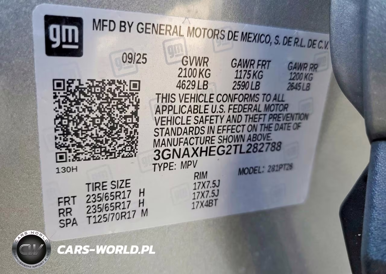 2026 Chevrolet Equinox Lt VIN:3GNAXHEG2TL282788 - 13