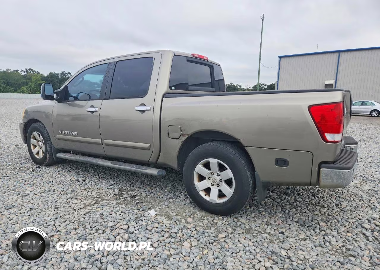 2007 Nissan Titan Xe Ffv VIN:1N6BA07A67N204946 - 2