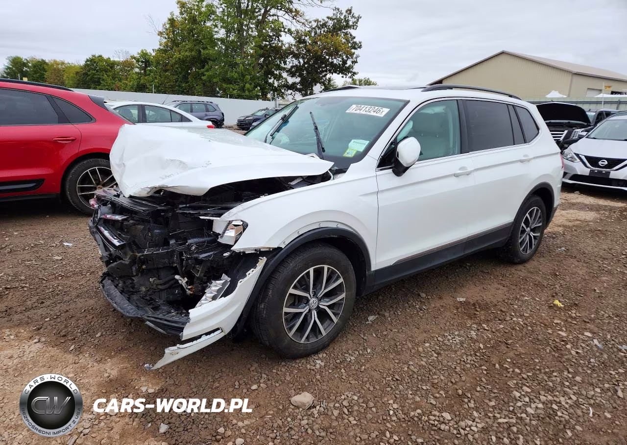 2020 Volkswagen Tiguan Se VIN:3VV2B7AX3LM160237 - 1