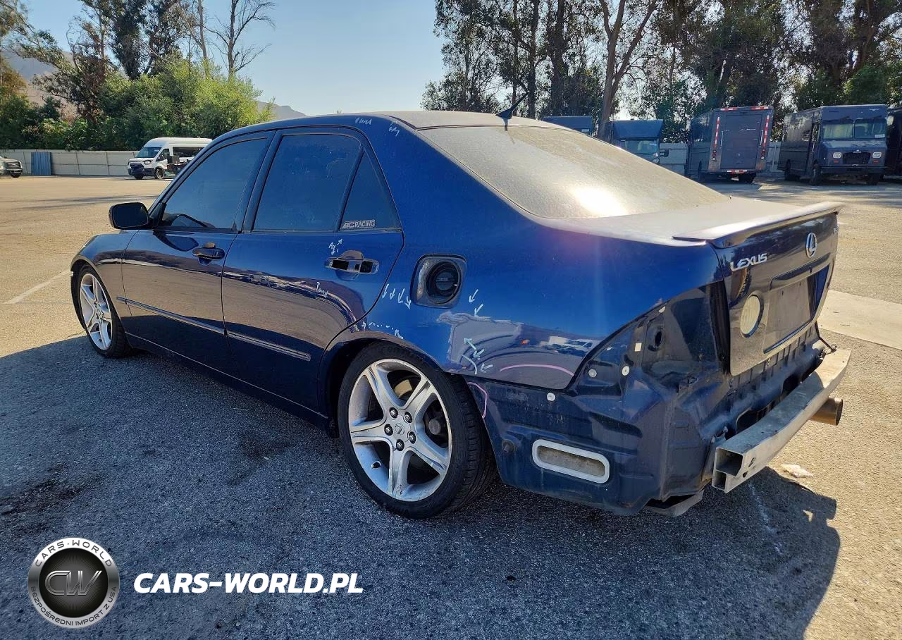 2004 Lexus Is 300 VIN:JTHBD192740093157 - 2