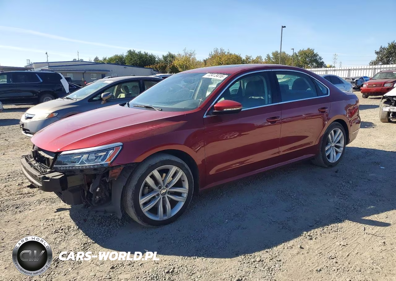 2018 Volkswagen Passat Se VIN:1VWBA7A38JC009632 - 1