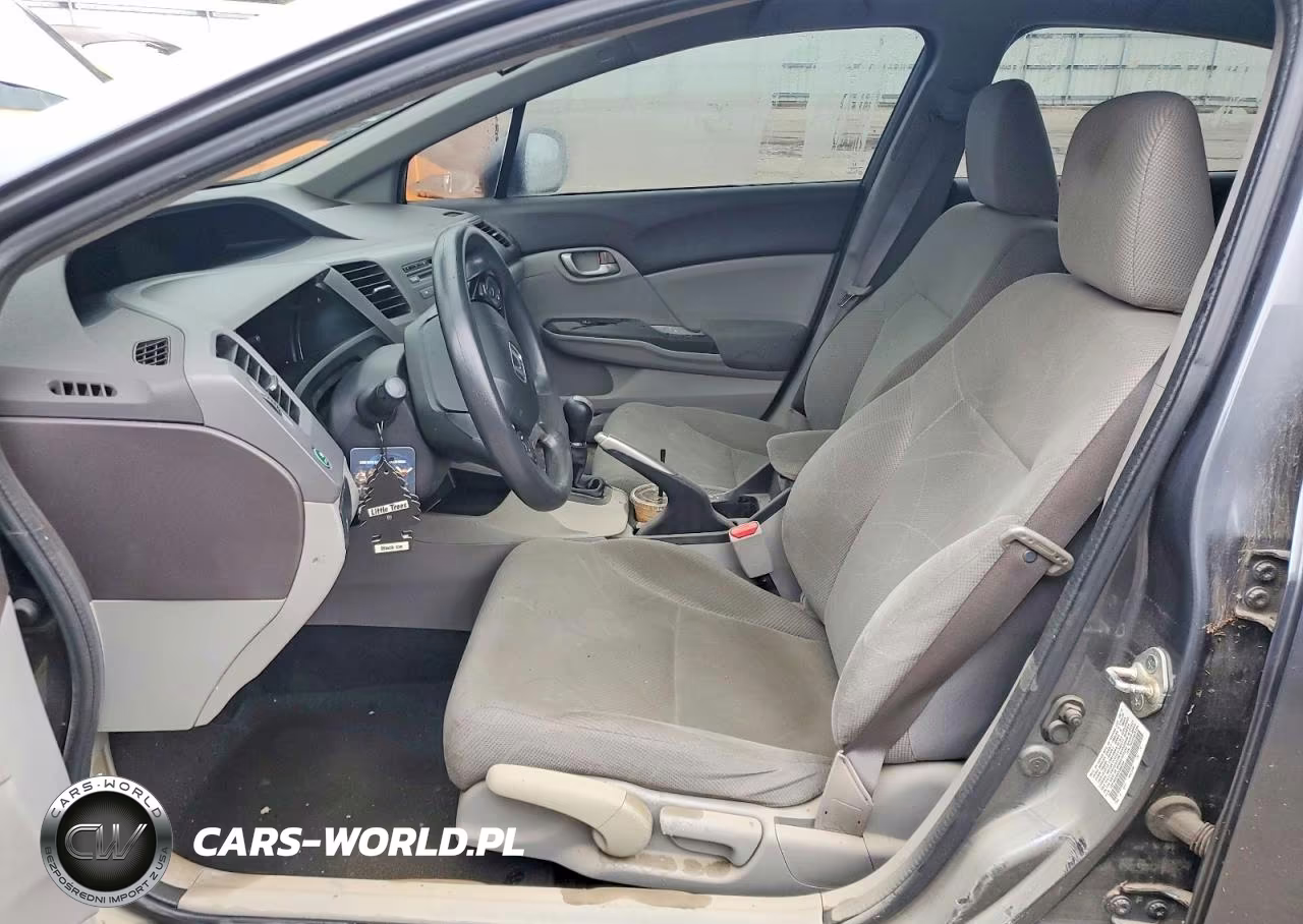 2012 Honda Civic Lx VIN:19XFB2E58CE066344 - 7