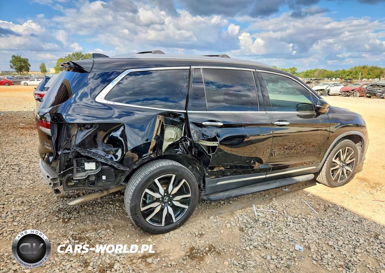 2022 Honda Pilot Elite VIN:5FNYF6H08NB052347 - 3