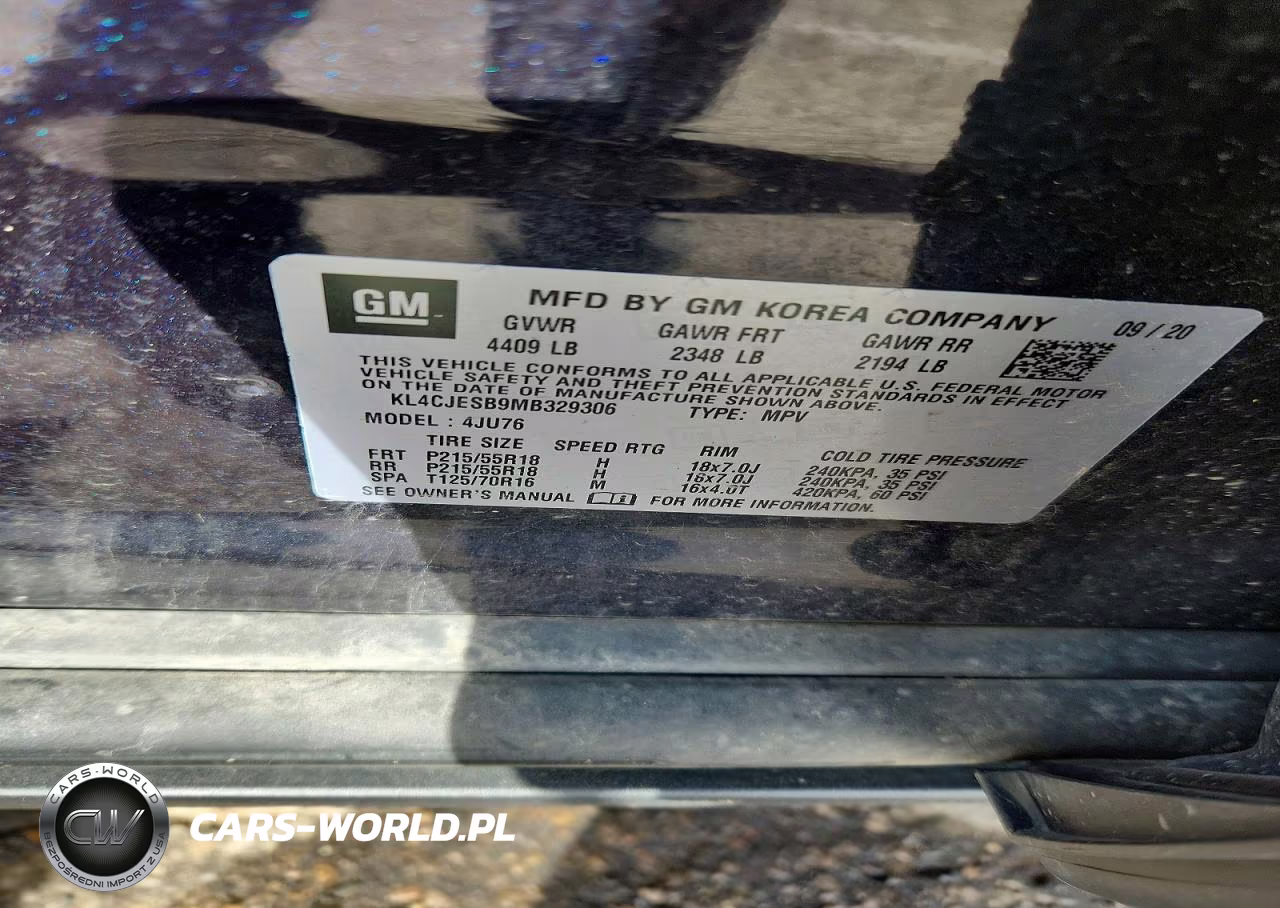 2021 Buick Encore Preferred VIN:KL4CJESB9MB329306 - 13