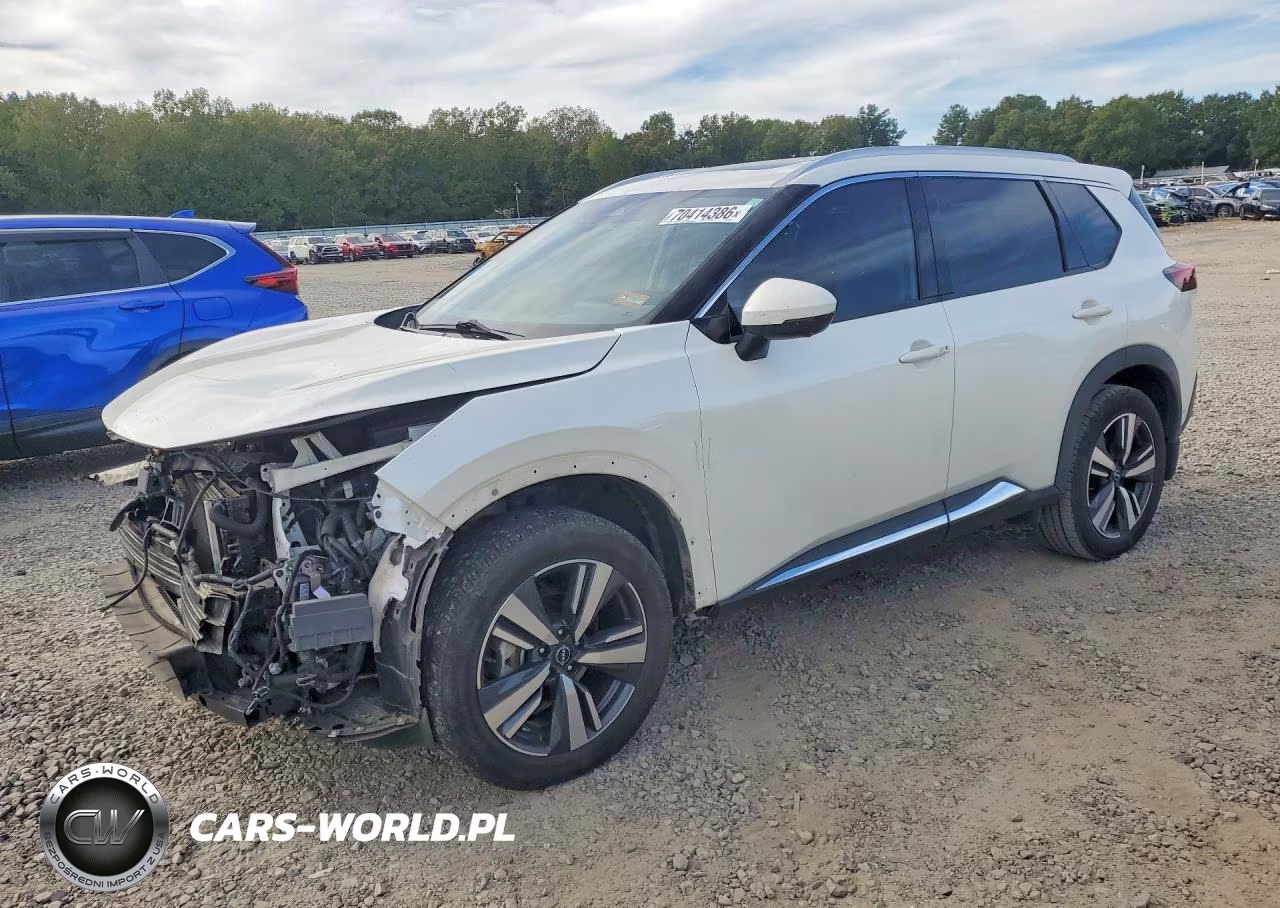 2023 Nissan Rogue Sl VIN:5N1BT3CA9PC672648 - 1