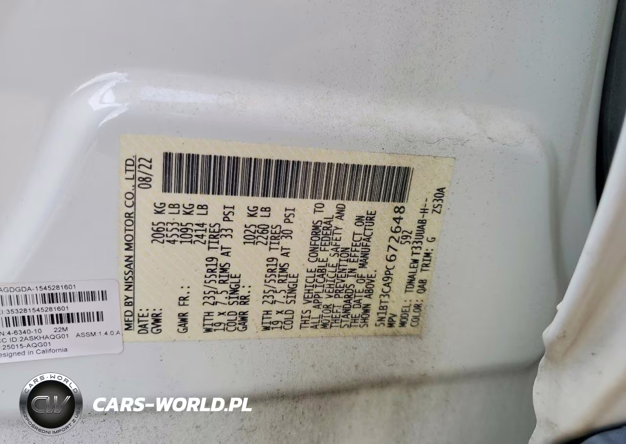 2023 Nissan Rogue Sl VIN:5N1BT3CA9PC672648 - 13