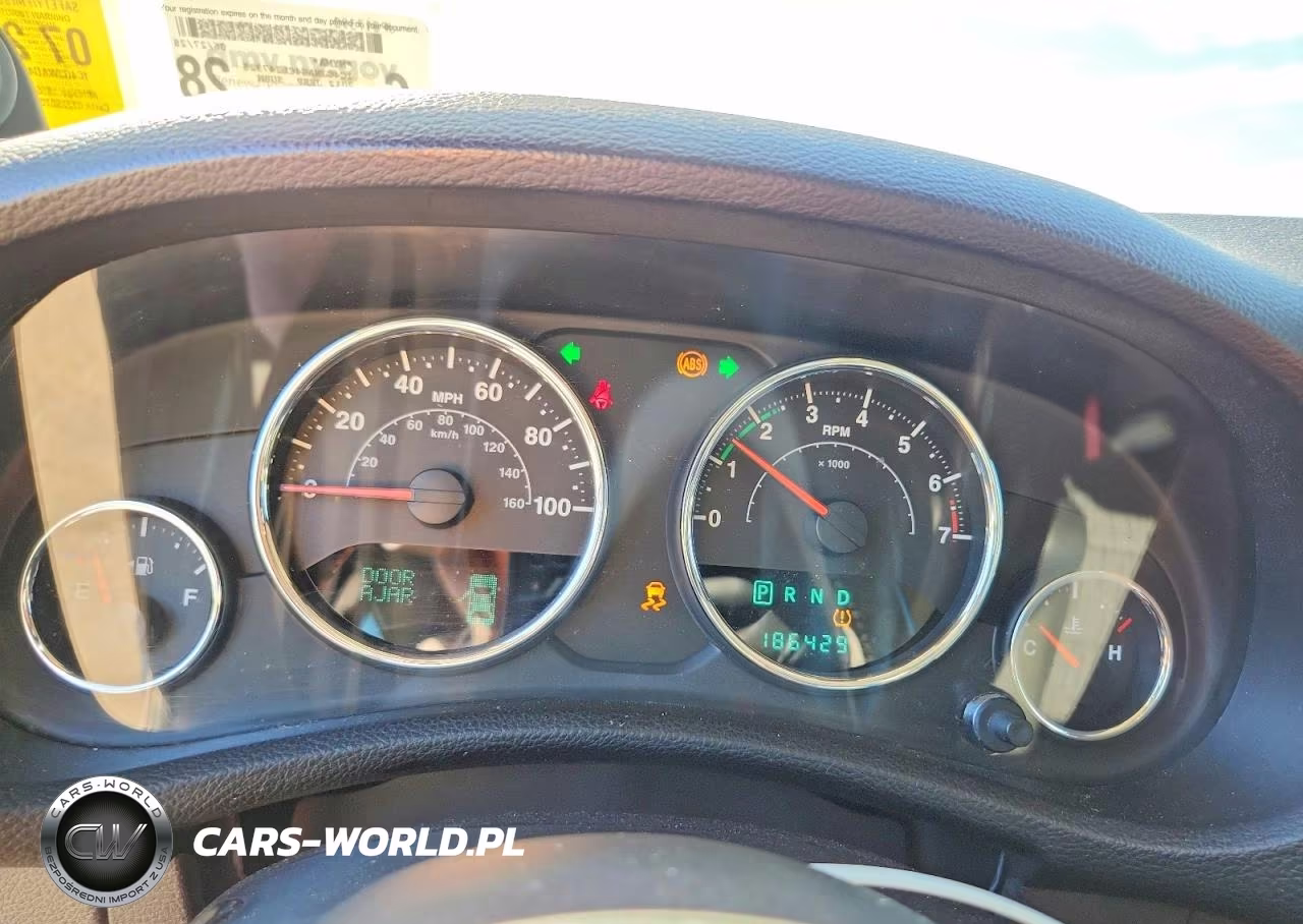 2012 Jeep Wrangler Sport VIN:1C4GJWAG4CL247325 - 9