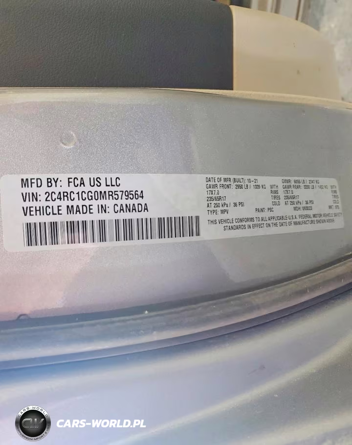 2021 Chrysler Voyager Lx VIN:2C4RC1CG0MR579564 - 13