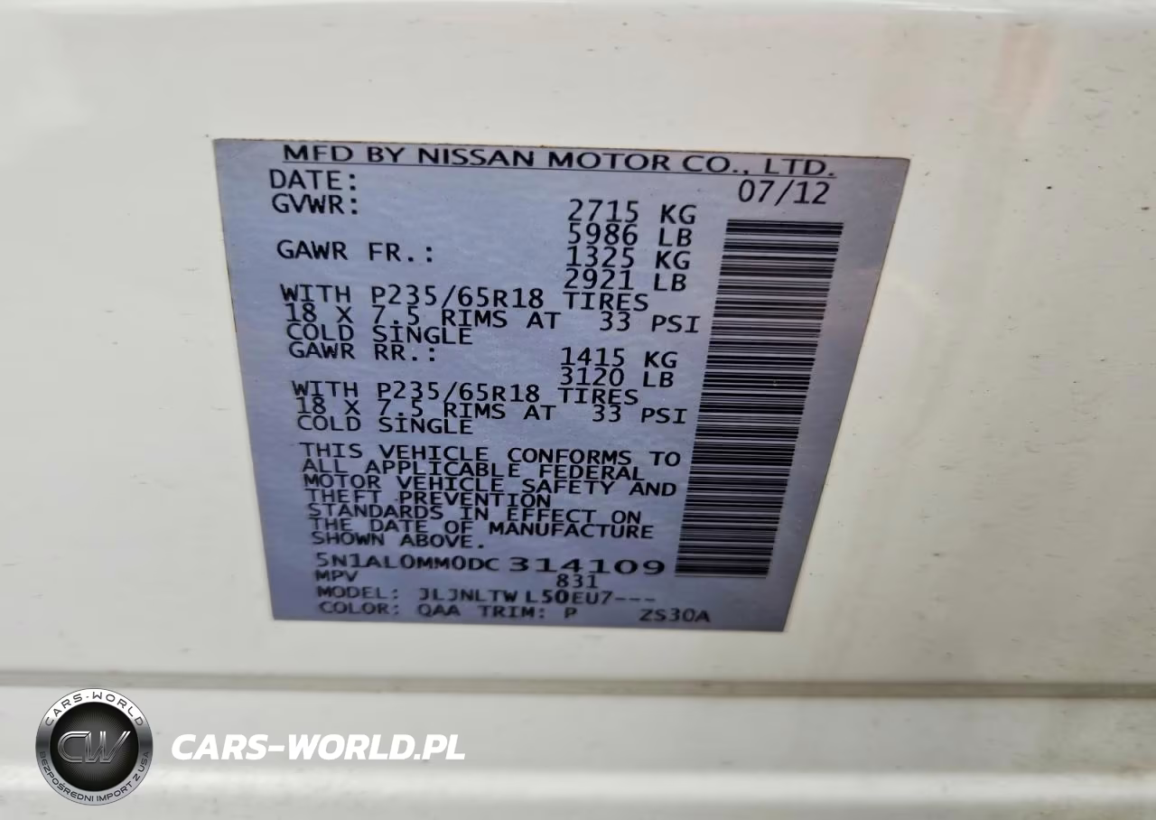 2013 Infiniti Jx35 Base VIN:5N1AL0MM0DC314109 - 13