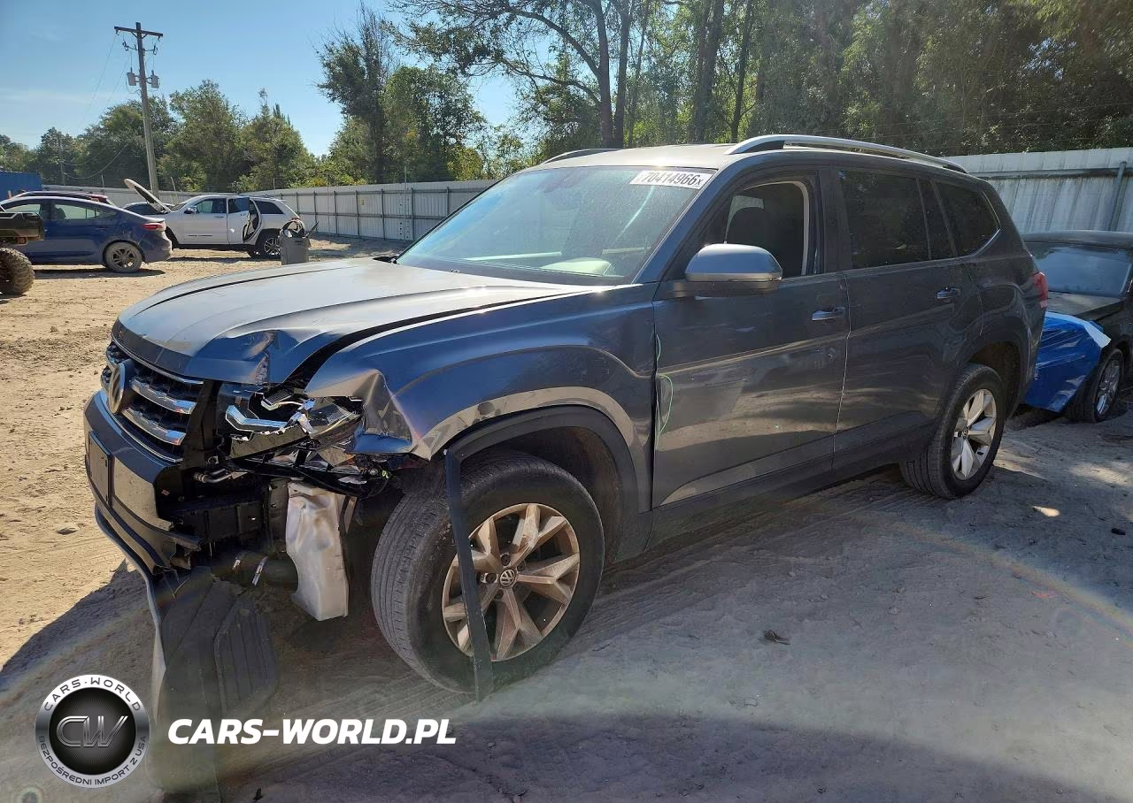2019 Volkswagen Atlas S VIN:1V2AP2CA6KC538296 - 1