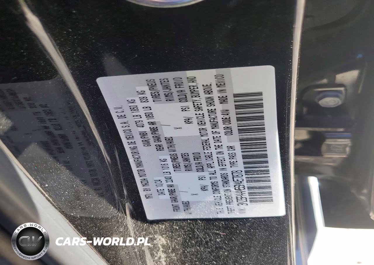 2025 Mazda 3 VIN:3MZBPAAM5SM457878 - 12