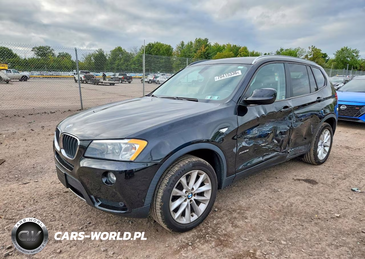 2013 BMW X3 xDrive28I VIN:5UXWX9C55DLK59944 - 1