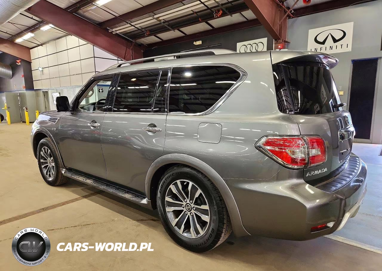 2018 Nissan Armada Sl VIN:JN8AY2NCXJ9554112 - 2