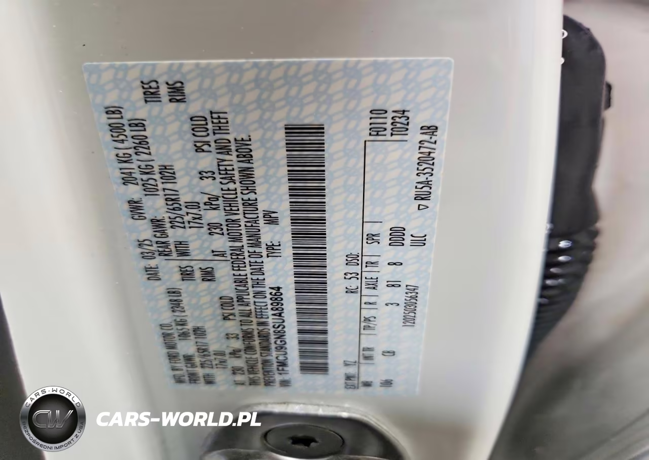 2025 Ford Escape Active VIN:1FMCU9GN8SUA89864 - 14