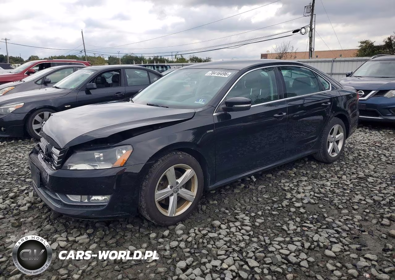 2015 Volkswagen Passat S VIN:1VWAT7A32FC100859 - 1