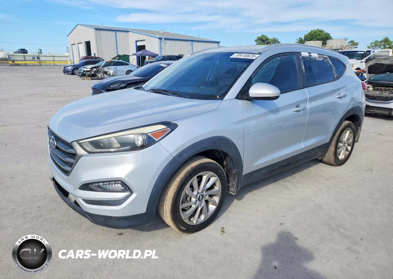 2016 Hyundai Tucson Se VIN:KM8J33A42GU224271 - 1