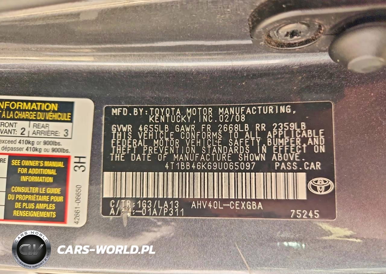 2009 Toyota Camry Hybrid VIN:4T1BB46K69U065097 - 12