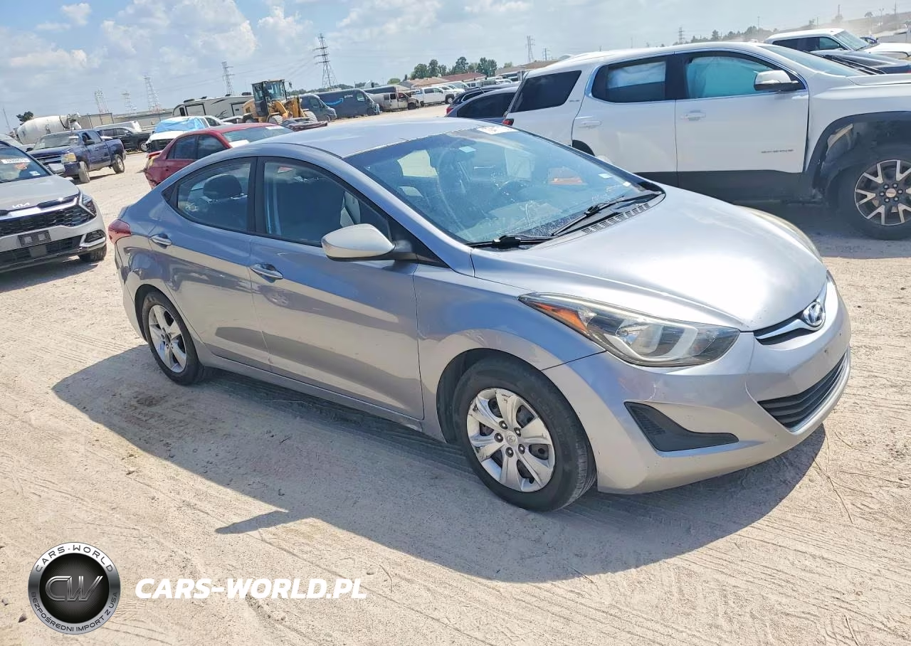 2016 Hyundai Elantra Se VIN:5NPDH4AE3GH690755 - 4