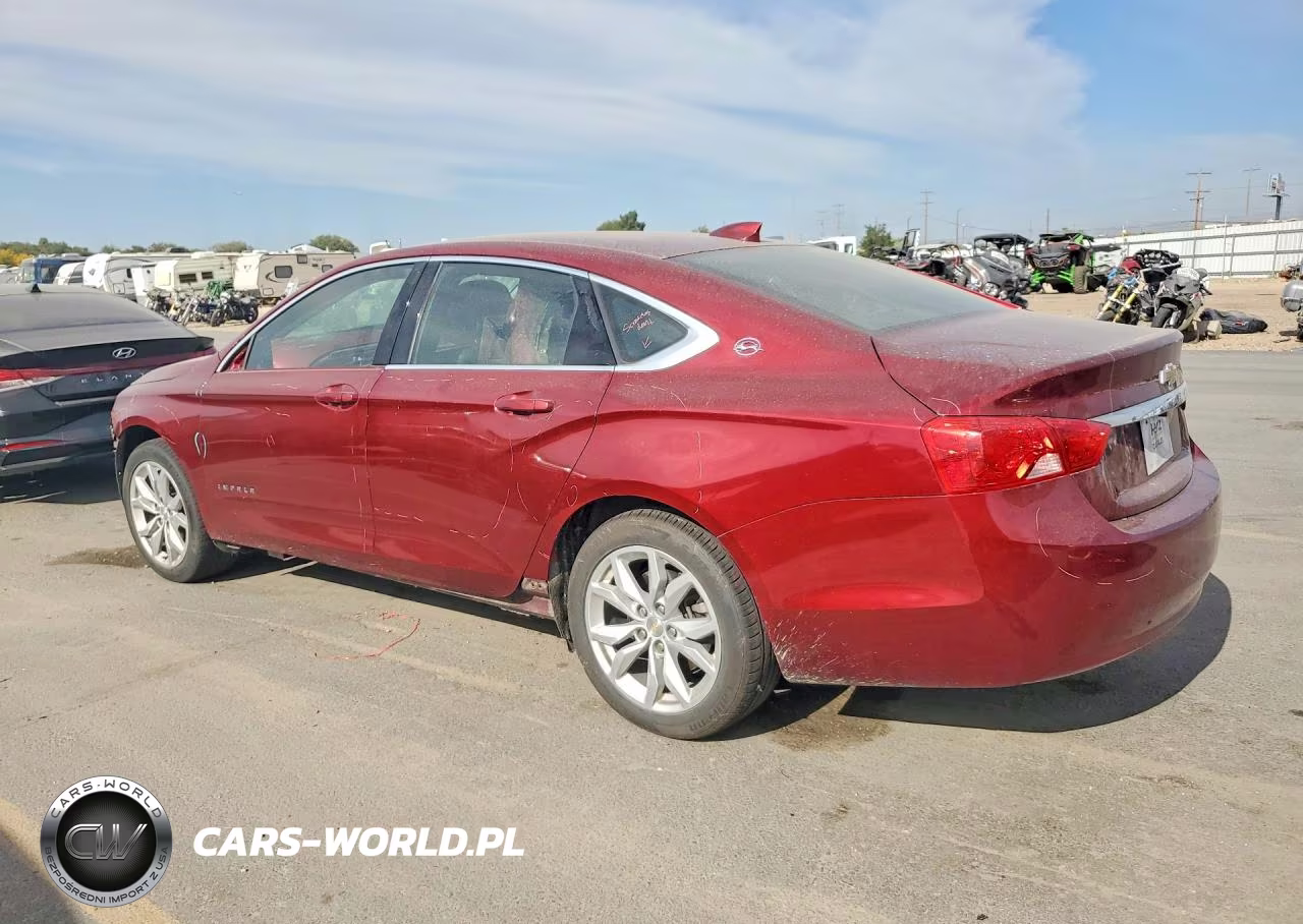 2017 Chevrolet Impala Lt VIN:2G1105SA8H9118217 - 2