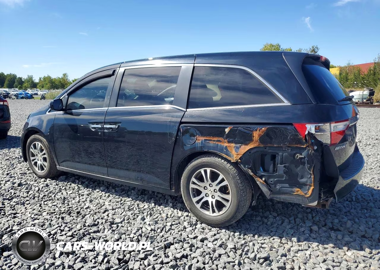 2013 Honda Odyssey Exl VIN:5FNRL5H67DB088685 - 2