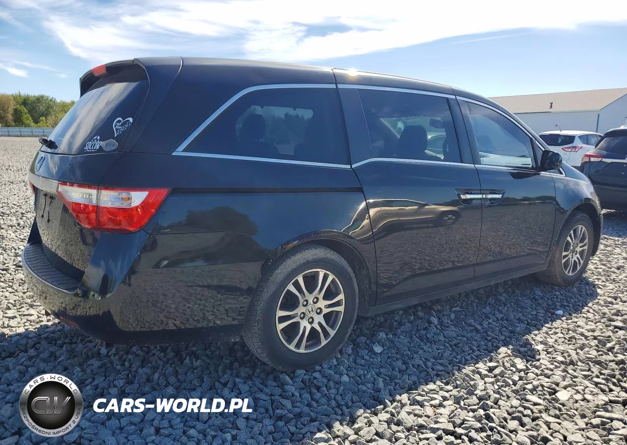 2013 Honda Odyssey Exl VIN:5FNRL5H67DB088685 - 3