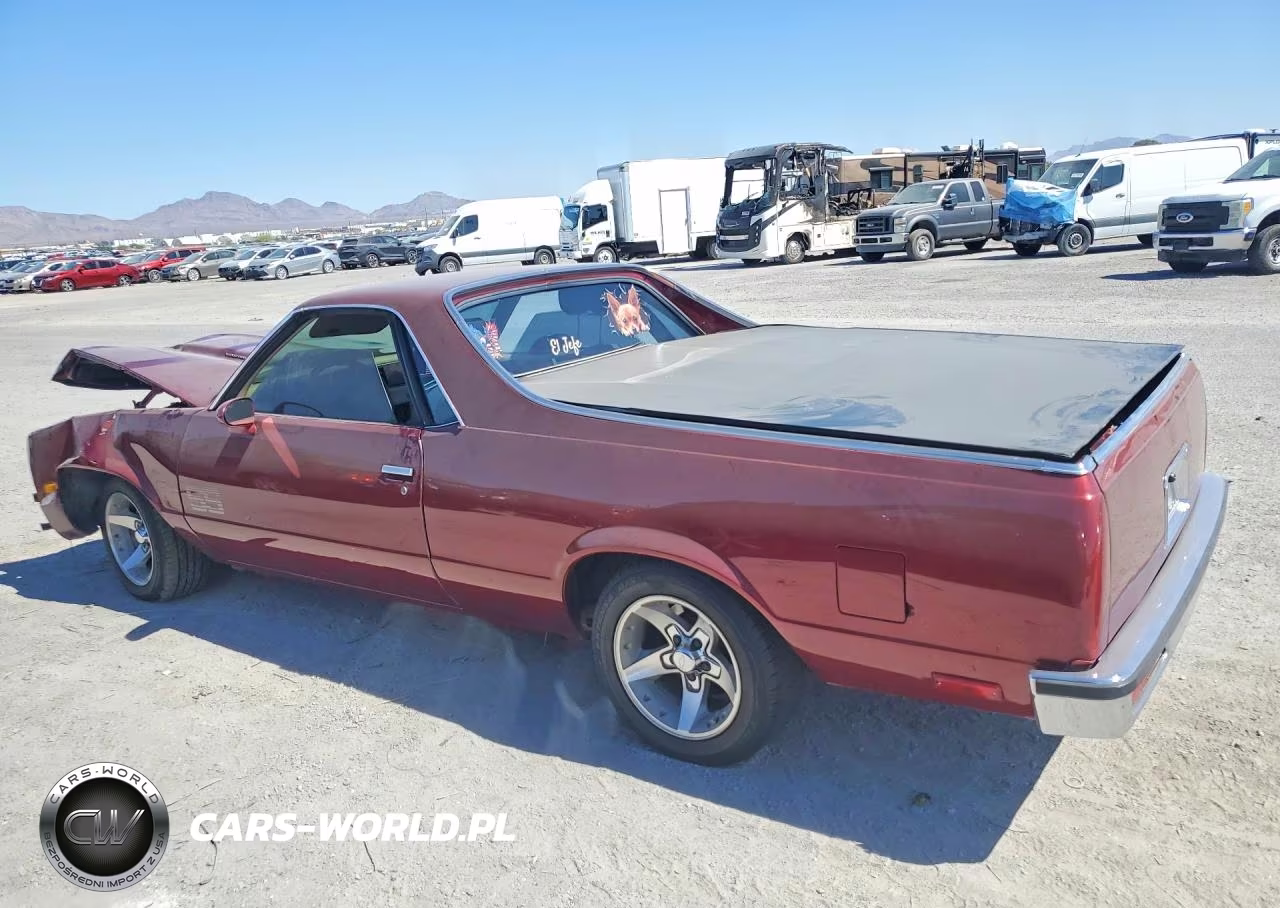 1985 Chevrolet El Camino VIN:3GCCW80H4FS908078 - 2