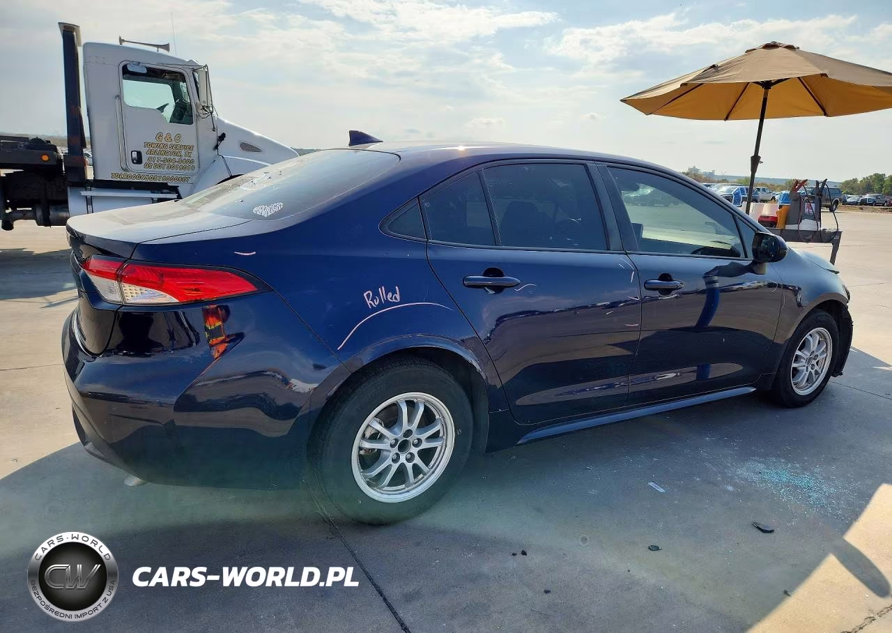 2021 Toyota Corolla Le VIN:JTDEAMDE8MJ024515 - 3