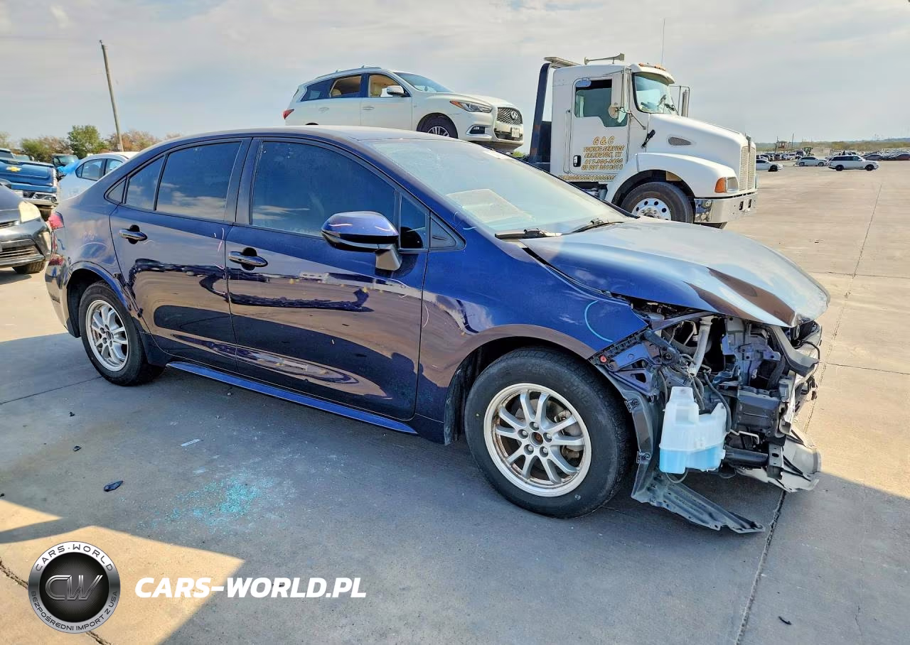 2021 Toyota Corolla Le VIN:JTDEAMDE8MJ024515 - 4
