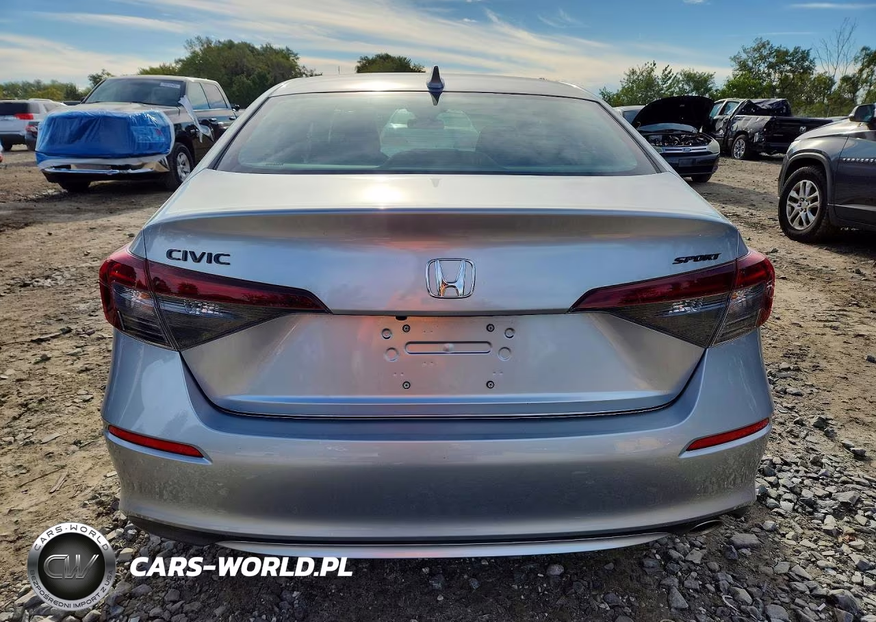 2026 Honda Civic Sport VIN:2HGFE2F51TH551100 - 6