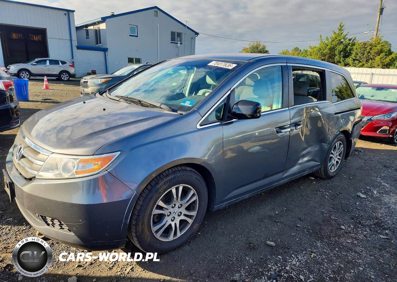 2012 Honda Odyssey Ex VIN:5FNRL5H41CB073791 - 1