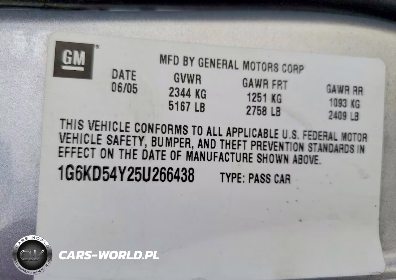 2005 Cadillac Deville VIN:1G6KD54Y25U266438 - 13