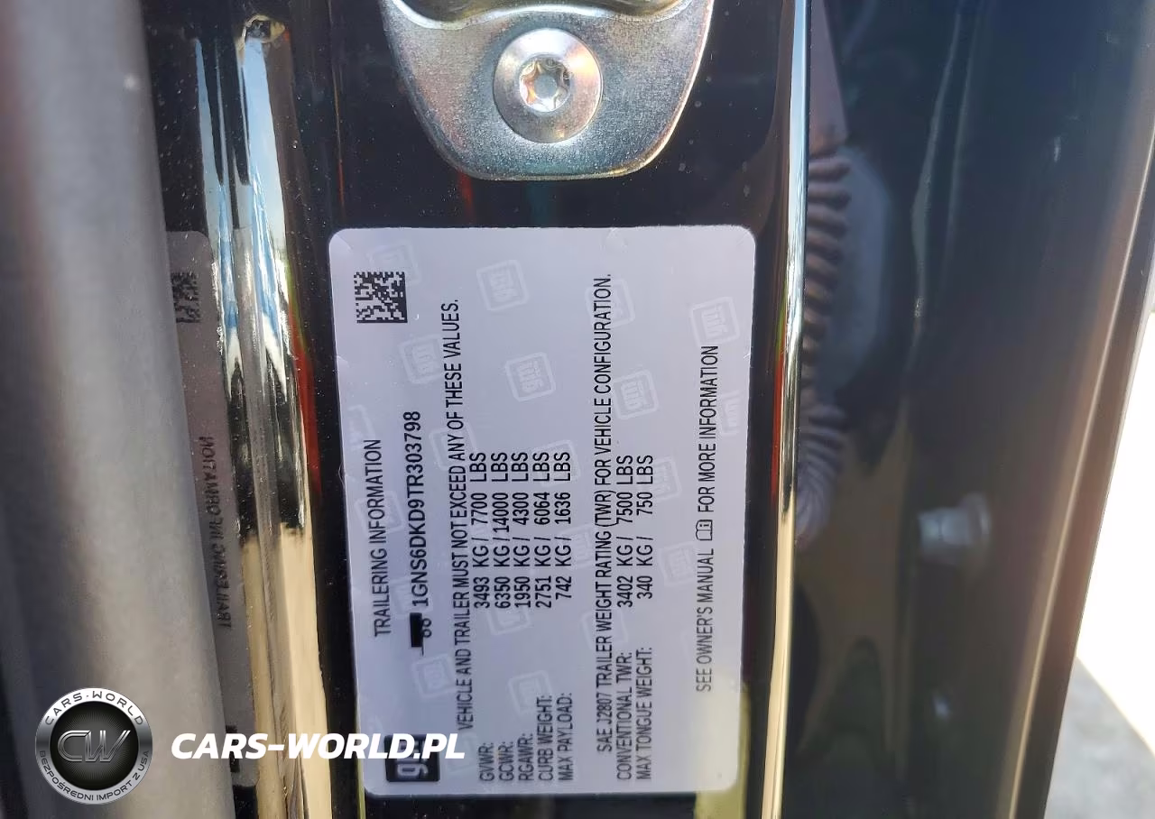 2026 Chevrolet Suburban K1500 Z71 VIN:1GNS6DKD9TR303798 - 12