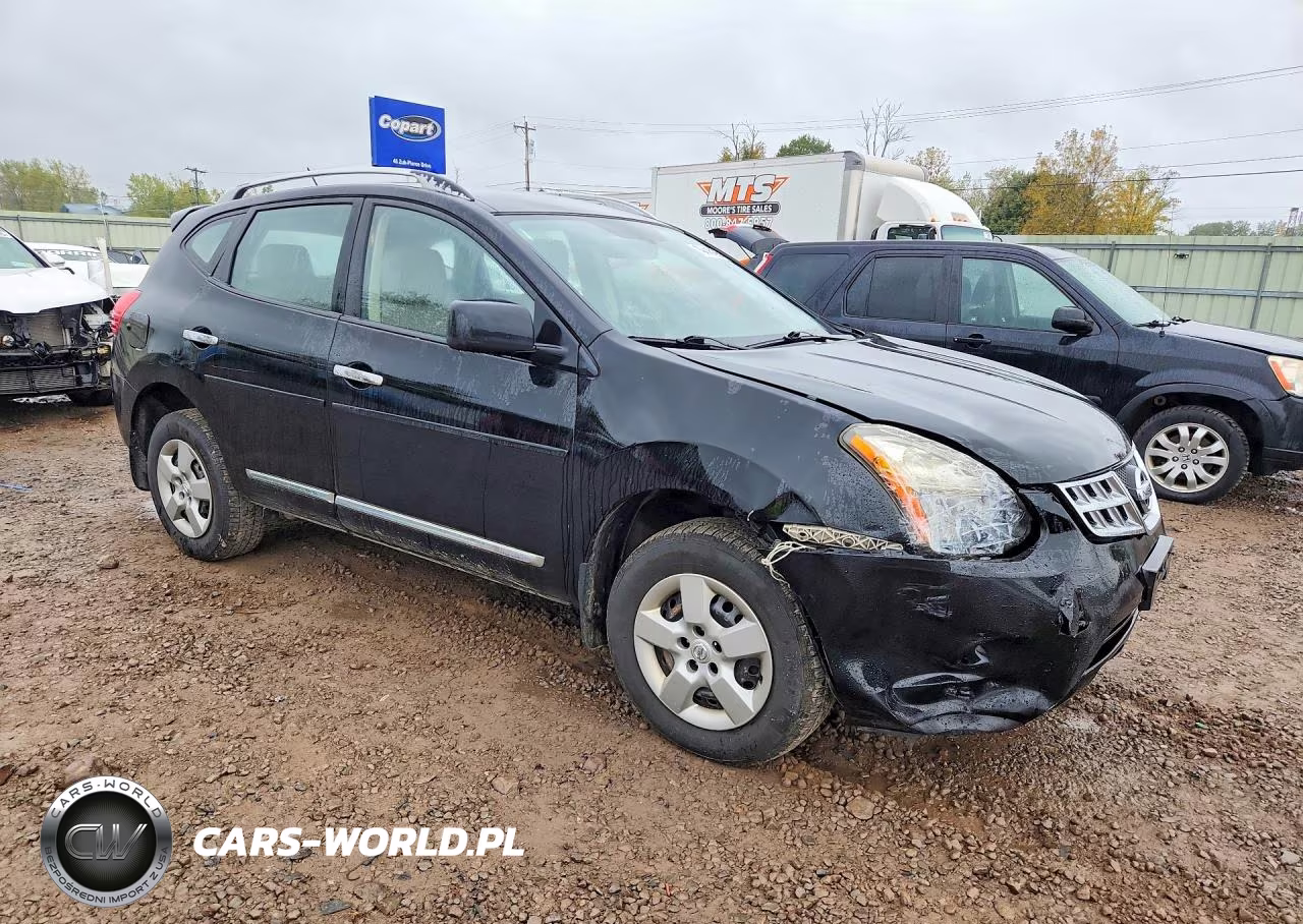 2014 Nissan Rogue Select S VIN:JN8AS5MVXEW715667 - 4