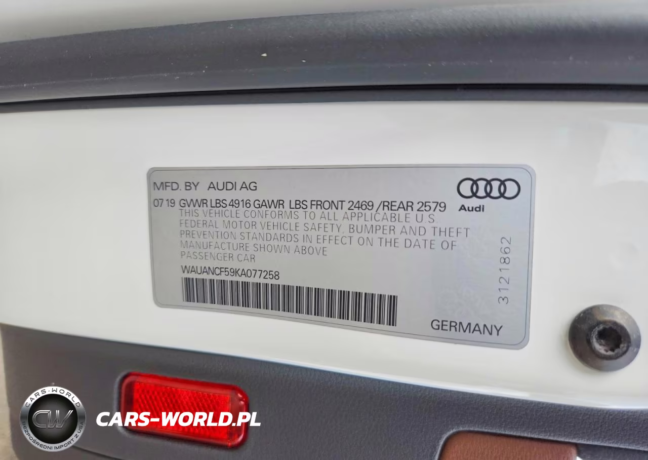 2019 Audi A5 Premium VIN:WAUANCF59KA077258 - 12