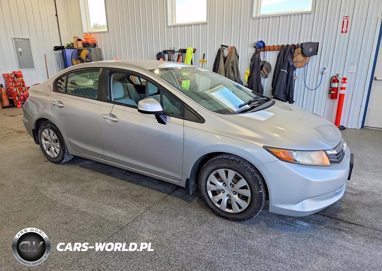 2012 Honda Civic Lx VIN:19XFB2F56CE058323 - 4