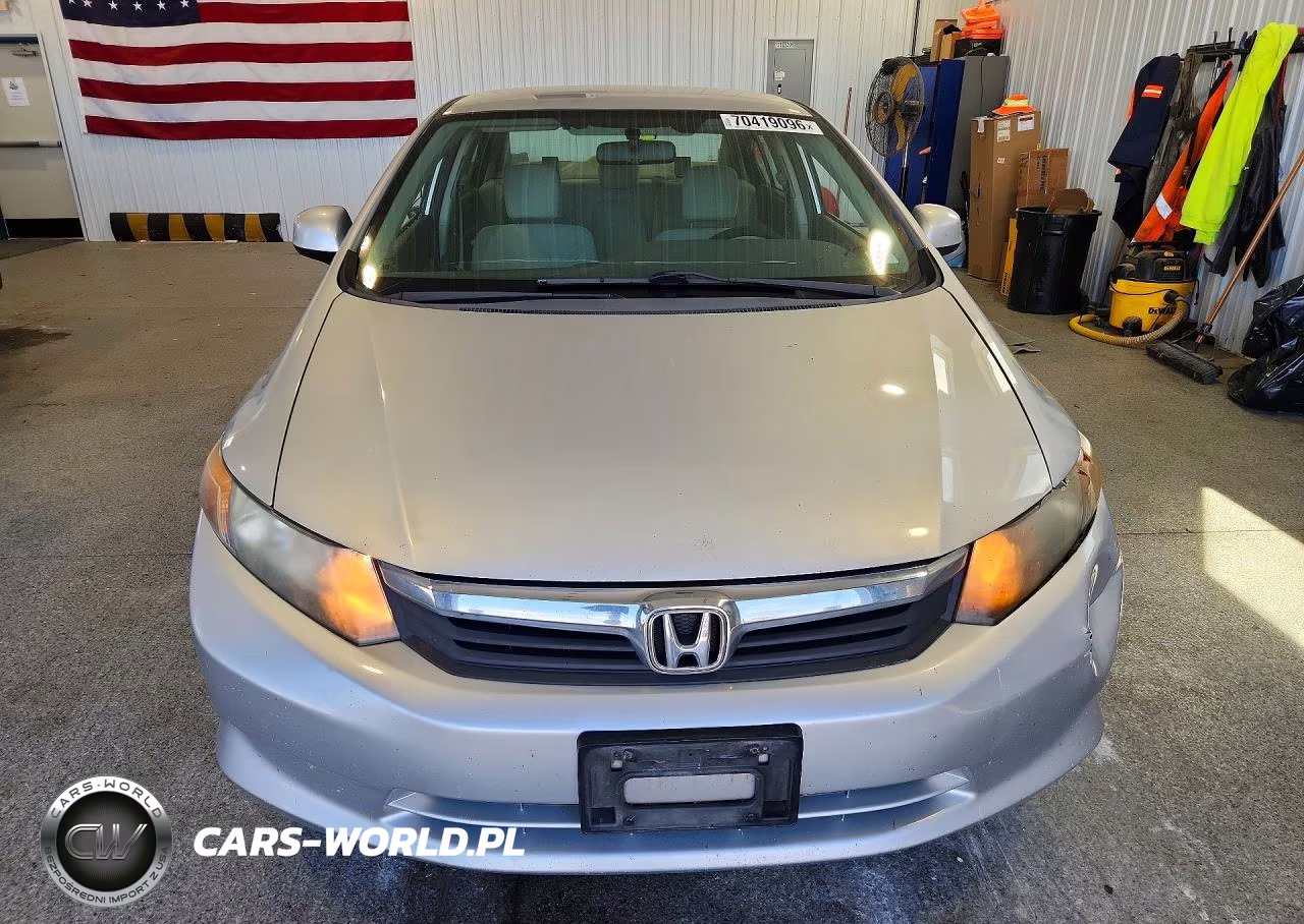 2012 Honda Civic Lx VIN:19XFB2F56CE058323 - 5