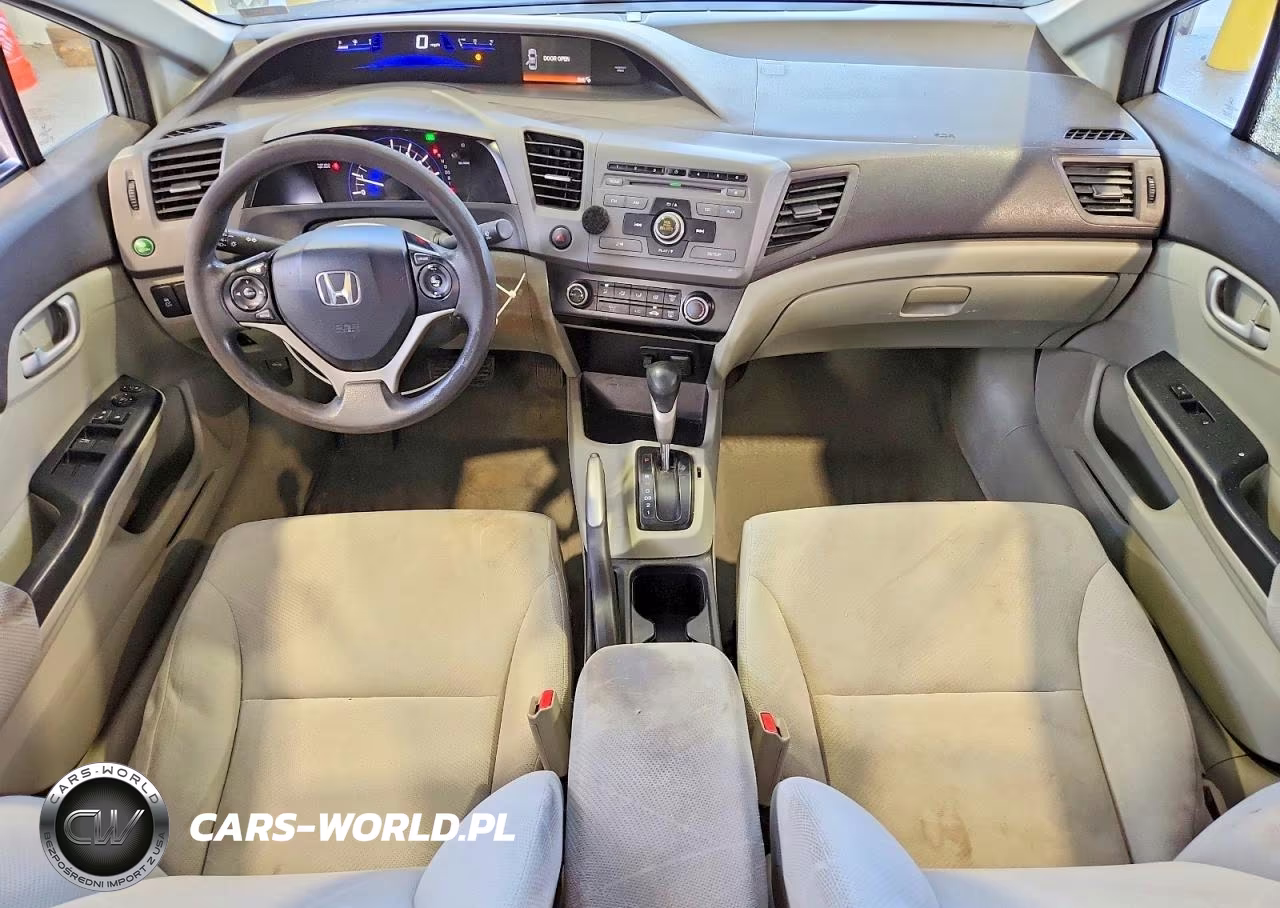 2012 Honda Civic Lx VIN:19XFB2F56CE058323 - 8