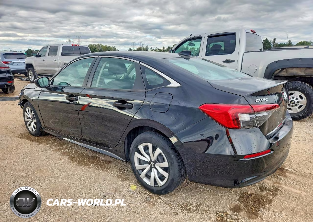 2023 Honda Civic Lx VIN:2HGFE2F28PH536461 - 2