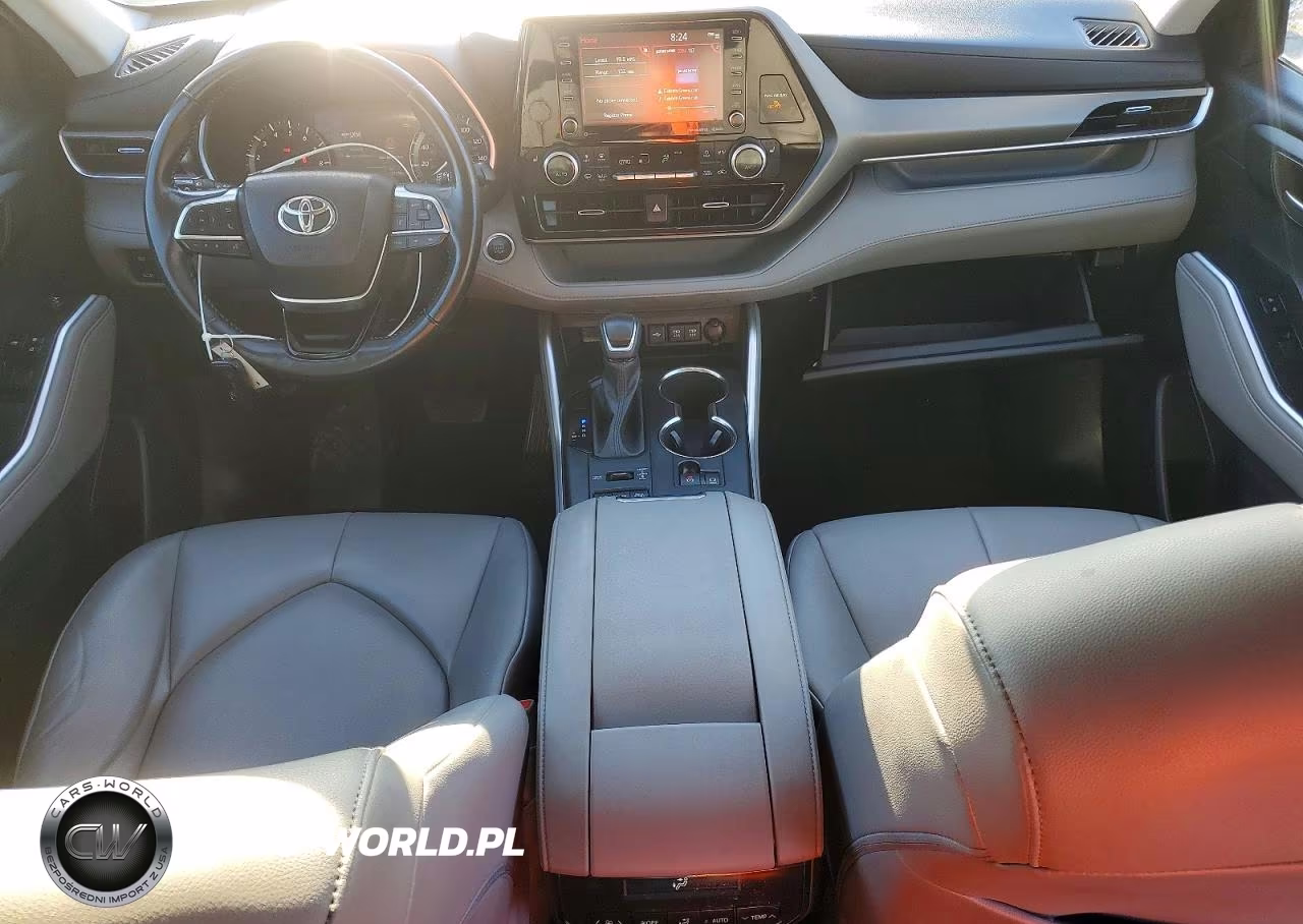 2021 Toyota Highlander Xle VIN:5TDGZRBH3MS552803 - 8