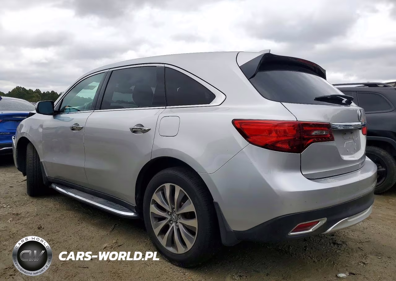 2014 Acura Mdx Technology VIN:5FRYD4H47EB006441 - 2