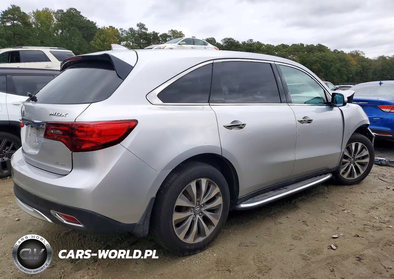 2014 Acura Mdx Technology VIN:5FRYD4H47EB006441 - 3