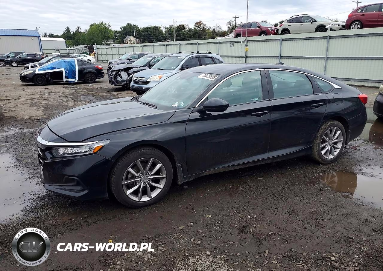2021 Honda Accord Lx VIN:1HGCV1F16MA033249 - 1