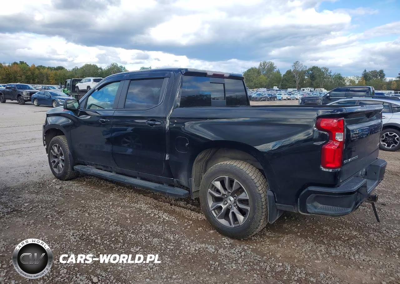 2021 Chevrolet Silverado K1500 Rst VIN:1GCUYEED9MZ127284 - 2