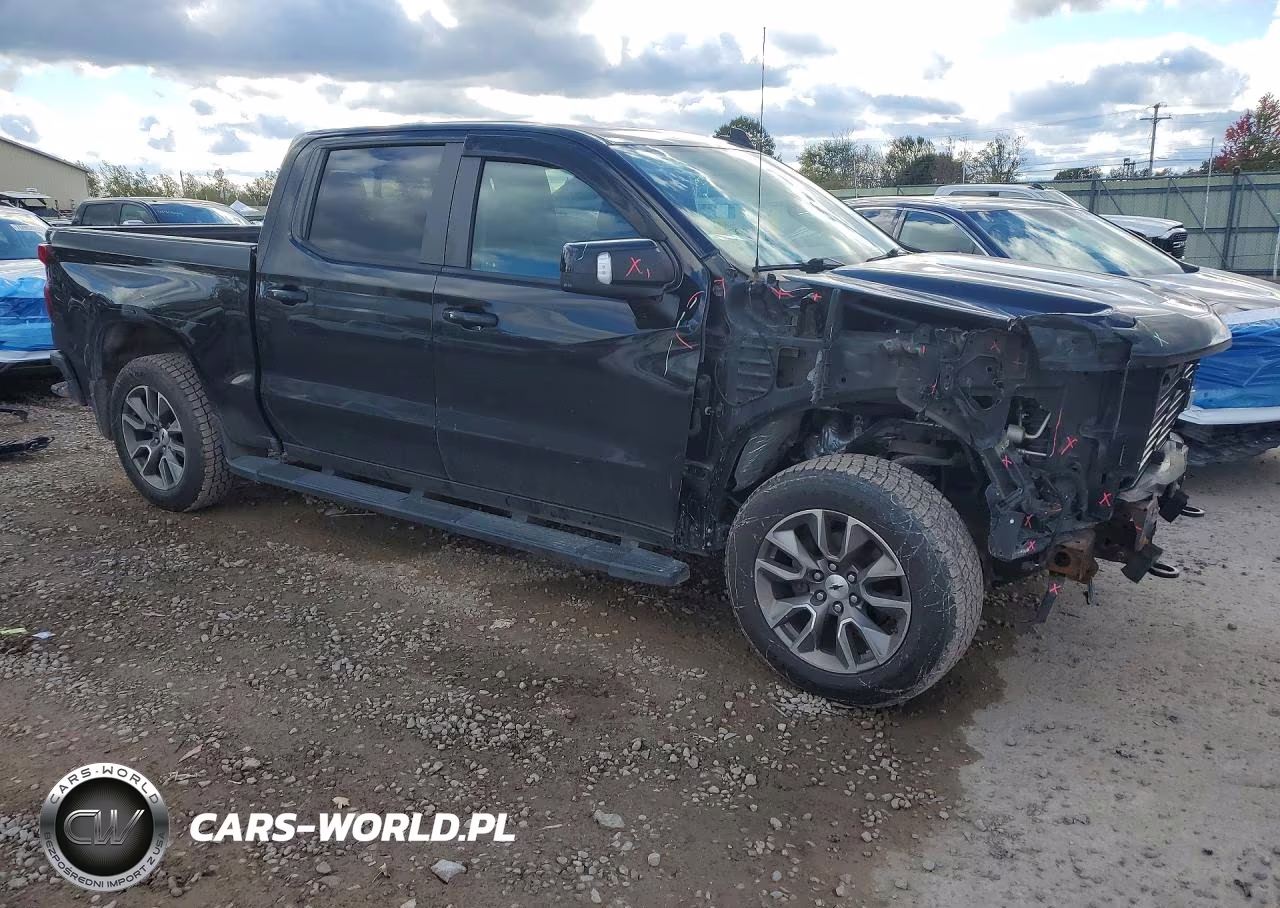 2021 Chevrolet Silverado K1500 Rst VIN:1GCUYEED9MZ127284 - 4